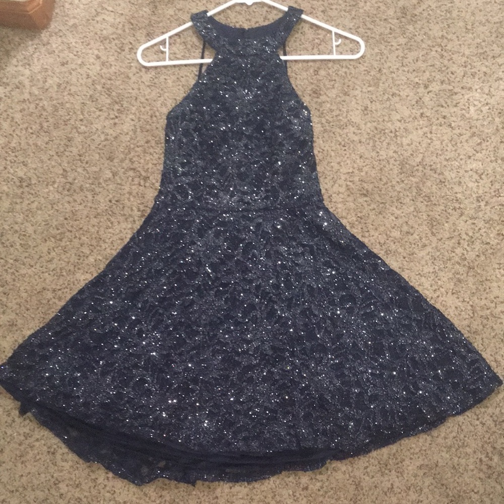 Sparkly Navy blue dress